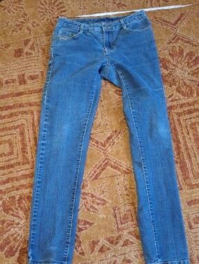 Miss Tina Medium Blue Skinny Jeans (Jea074)